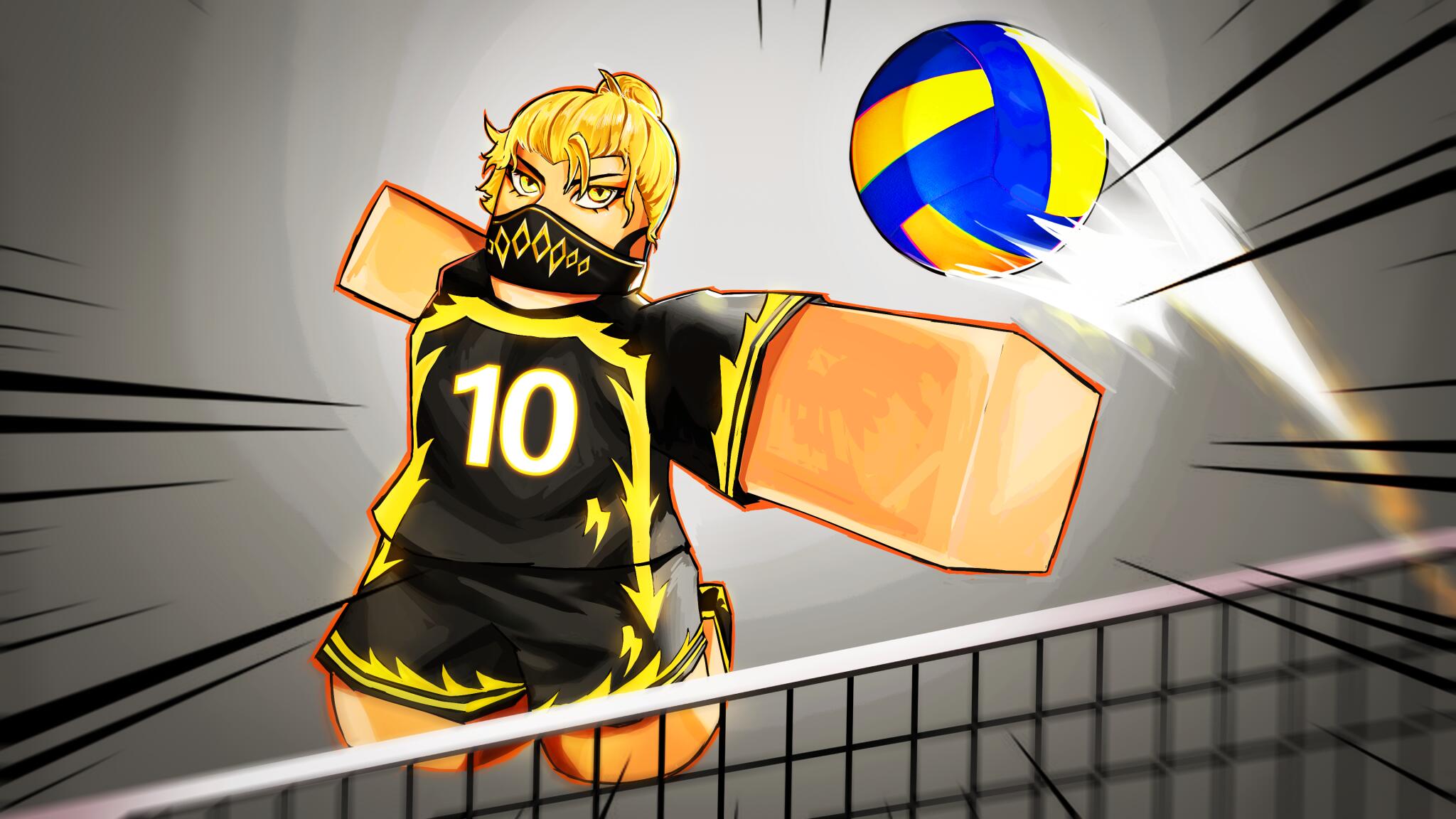 Discovery splash banner for Volleyball Legends Atlas Meet server