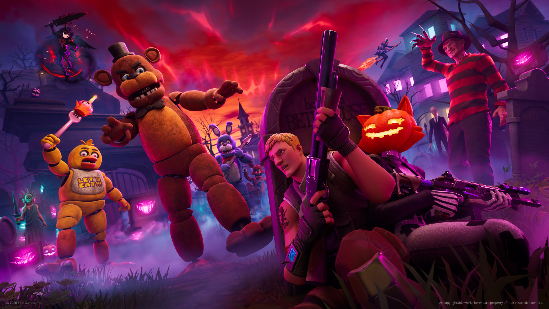 Discovery splash banner for Official Fortnite Atlas Meet server