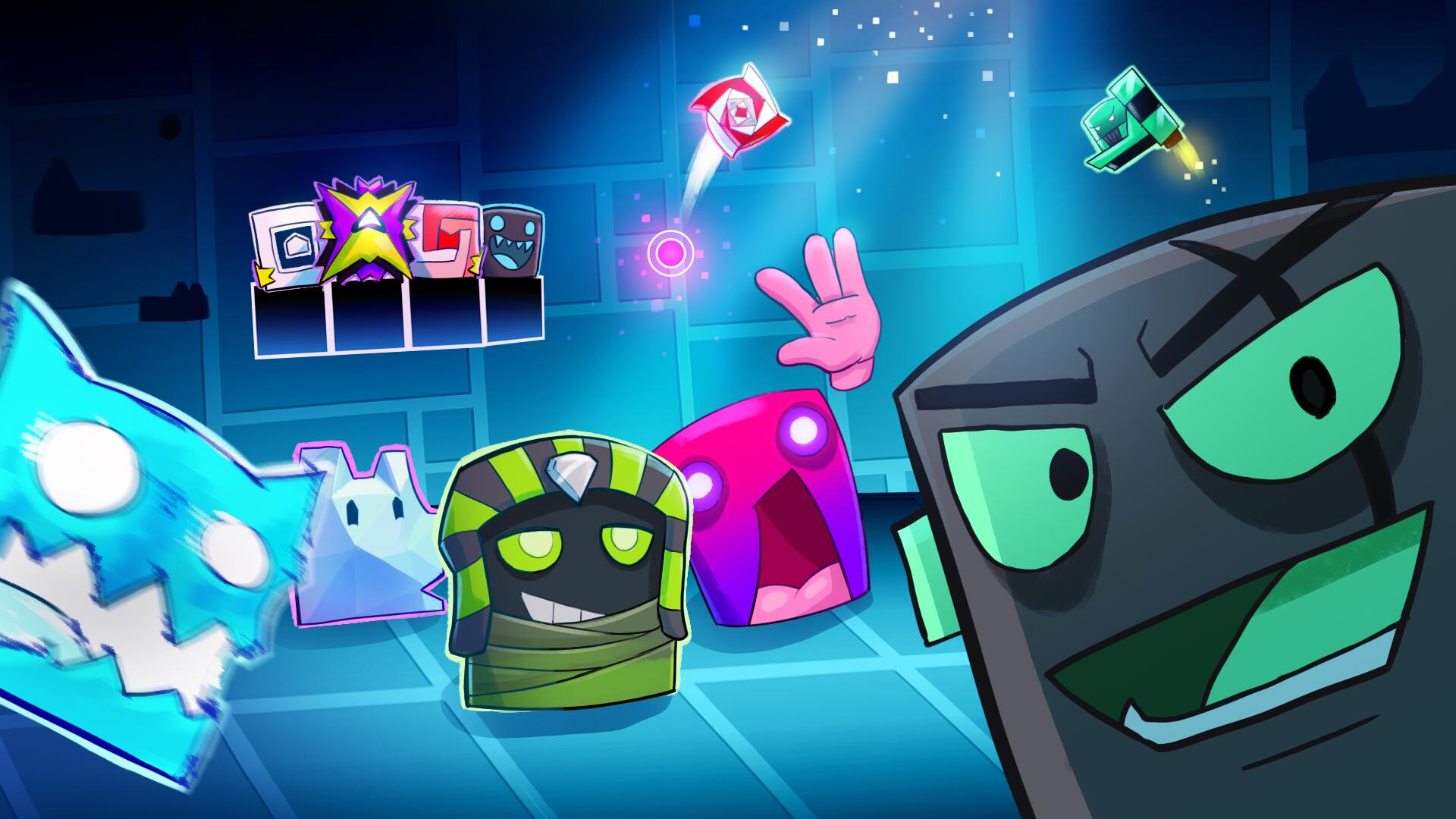 Discovery splash banner for Geometry Dash Atlas Meet server