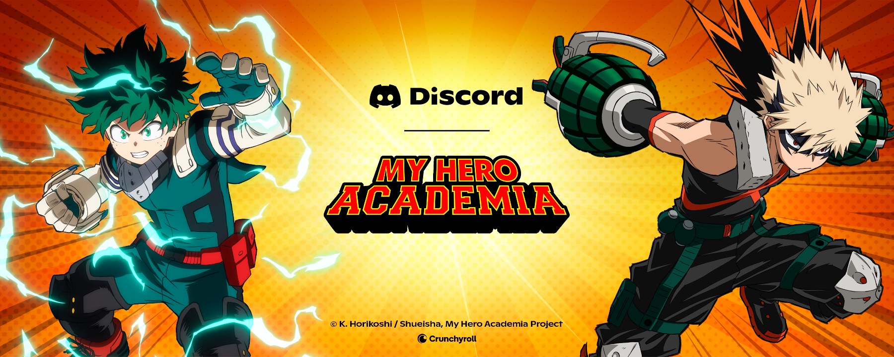 Key artwork for the Atlas Meet x My Hero Academia collection.